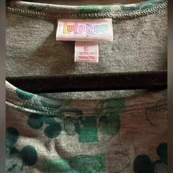 Lularoe small Mickey Mouse Disney CarlY dress NWT. Hi/lo hem& front‎ pocket - Picture 3 of 6